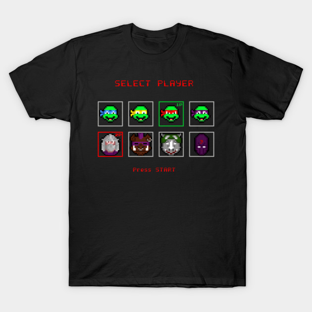 Ninja Turtles - Select Player